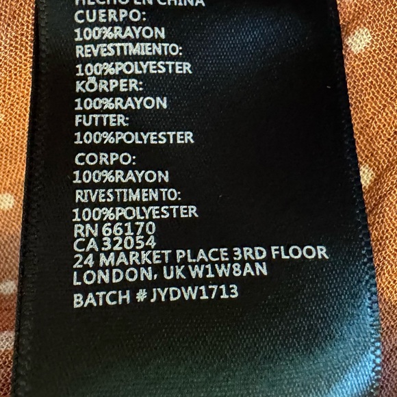 Urban Outfitters Kerriann Wide Leg Jumpsuit - Size XS - Picture 6 of 6